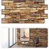 Grace Baltic - Pannelli da parete 3D per decorazione di pareti interne in PVC (12, Marrone)