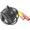 Generic Telecamera di sicurezza analogica mini per interni CCTV 2,8 mm con obiettivo fisso, telecamera di sicurezza 1000TVL con chip CMOS e filtro IR, senza funzione a infrarossi, rilevamento del movimento