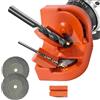 Generico Affilatrice Per Trapani | Affilatrice Portatile per Punte con Ruote Abrasive | Utensile Portatile Per Affilare Scalpelli In Officine Elettriche