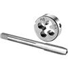 Burkit M8 X 1.25 Maschio e Die Set mano destra, M8 x 1.25 Filettatura Macchina Maschio e Fustella Rotonda