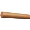 TIBU Corrimano in legno di larice laccato, Ø 42 mm, con estremità lavorate, senza supporti, Lunghezza: 2000 mm / 200 cm / 2,0 m, Estremità: smussate