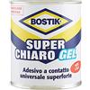 BOSTIK Superchiaro Gel adesivo a contatto universale in gel, non gocciola e non crea striature latta 750ml Giallo