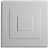 MASTERBRICO Rosone Lampadario Soffitto MASTERBRICO - Rosoni in Polistirolo Decorativi per Soffitto e Pareti, Rosone Elegante per Lampadari, Leggero e Facile da Applicare con Colla Inclusa (32 cm - A012)