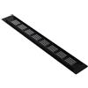 TopHomer Griglia di ventilazione rettangolare, 350 mm x 50 mm, in lega di alluminio, confezione da 2, per zoccolo della cucina, armadio