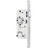 SOTECH Serratura per Porta BKS Serratura per WC Classe 1 Entrata 55 mm Frontale 20 mm DIN a Destra Distanza 78 mm Serratura per bagno Serratura da infilare per Porte da Bagno