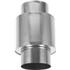 Angoily Cappello Antivento Argento in Acciaio Inox 50 per Stufa