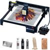 Sculpfun S30 Pro Max Incisore laser, taglierina laser da 20W, Laser legno, assistente d'aria automatico 30L/min, guida industriale, interruttore limite, punto metallico colorato