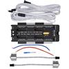 Zoegneer 1 Set DC 12 V 24 V LED Sensore di Movimento Scala Controller Luce Kit Striscia Morbida Luminosità Regolabile 32 Canali Per Luce Scala