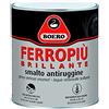 BRANDB BOERO Ferropiu' Rosso Italia 750 ml, Vernice Antiruggine