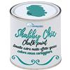 Color Point Vernice Shabby Chic CHALK PAINT 1 Litro - Pittura Extra Opaca - Colora senza Carteggiare - 22 COLORI VINTAGE (Turchese 5018)
