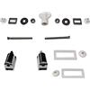 Generic Set di cerniere per sedile WC, cerniera per copriwater da cucina, per telescopico, flipping, scorrevole, 1 set