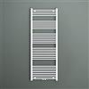 Mai & Mai Radiatore Piatto da Bagno 160x60cm, Radiatore Scaldasalviette Termoarredo da Bagno Riscaldamento Elettrico o da Acqua Calda RHE Scalda Portasciugamani in Acciaio, Bianco