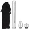 JSLTXDY Doccetta Igienica Handheld In Lega Di Zinco Anal Douche Vaginal Cleaner Wash Cleansing Bidet Faucet Con 2 Soffioni Doccia