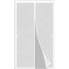 DOGUO Traspirante Zanzariere Magnetiche 85 x 300 cm Zanzariera Magnetica Finestra Circolazione Dell'Aria Naturale Autoadesivo Zanzariera Zanzariere Per Finestre Per Finestre Schermo, Bianco