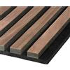 Fibrotech PANNELLO ACUSTICO IN LEGNO MDF E FIBRA DI POLIESTERE BASIC 2440x605x22mm (NOCE NATURALE)