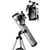 Seben Telescopio Riflettore 76-700 + Adattatore Smartphone Cellulare DKA5