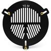 Generic Telescopio Maschera in lega di alluminio da 60-150 mm con piastra a lisca di pesce for telescopio astronomico(80 (85-110mm))