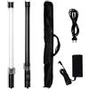 Yidoblo LT-WY2 breve dimensione bicolor palmare bicolore LED luce video bacchetta bastone tubo DV fotografia illuminazione con batteria