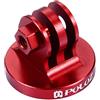 DUBENS - Adattatore treppiede in alluminio per GoPro Hero 6 5 4 3 3 + 2 1 Xiaoyi (rosso)