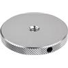 Kupo ks-068 KG012712 disco rotondo zigrinato flangia, 4,5 cm con 1/10,2 cm -20 F, nero
