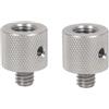 FEICHAO 2 adattatori a vite da 1/4-20 x 6 3/8-16 x 6 maschio a 3/8-16* 9 M4 M6 M8 M10 femmina con foro laterale di rinforzo per treppiede fotocamera fotografia accessori di conversione giunto