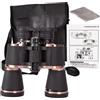 Generic Binocolo da viaggio, 20 x 50, ad alta potenza, portatile, ad alta potenza, con per il trasporto, per giochi di calcio, viaggi, caccia