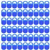 LABRIMP 100 Pezzi Copriobiettivo Smartphone Ultrasottile Blu 100 Pezzi, Copertura Scorrevole per Fotocamera Privacy 360° per Laptop, Tablet e Pc, Protezione Antigraffio Adesiva per Webcam