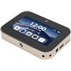 Tbest Fotocamera Digitale 4K da 64 MP Lettore Musicale per Filmati Grandangolari da 120 Gradi 3600 MAh (GOLD)