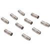 Othmro F Femmina a TV Maschio Argento F Femmina Pollici a PAL Maschio Filettato RF coassiale Connettore Adattatore 10pcs