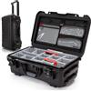 NANUK 935 Pro Photo Kit - Valigia rigida impermeabile per fotocamera, con divisori imbottiti e ruote, 56 x 36 x 23 cm - Antipolvere e resistente agli urti, bagaglio a mano