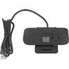 YuShaTra Webcam USB per computer con copertura, autofocus 4K HD, fotocamera USB per PC Plug and Play per videogiochi, streaming webcam con visione grandangolare e doppio rumore