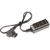 ZCTL Maschio D-Tap B Tipo Power Tap a 4 porte femmina D-Tap P-Tap Hub Adattatore per Fotografia Potenza