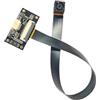 BAPPRJJ IMX258 /OV5693 Modulo fotocamera USB 2.0 HD 4K 12MP personalizzato AF/FF 30FPS MJPEG ad alta velocità, YUY2 for la visione di produzione(5MP OV5693 FF)