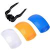 Take Diffusore Tre Colori Bianco Arancio Blu per Tutti i Flash Pop-Up
