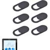 Generic Copertura webcam | Blocco fotocamera, copertura privacy dal design sottile | Copertura scorrevole per laptop, tablet, smartphone, protezione contro hacker e accessi non autorizzati