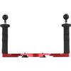 Generico Compatibile con GoPro Canon Sony Nikon Staffa for alloggiamento stabilizzatore subacqueo for fotocamera con doppia impugnatura(Bracket 2)