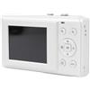 Generic Fotocamera Digitale 4K, Zoom Digitale 16x, Rilevamento Volti, Fotocamera Compatta 4K, Webcam con Messa a Fuoco Automatica per Vlogging (WHITE)