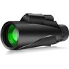 Generic Binocolo ad alta potenza, telescopio monoculare Zoom 12X50 Telescopio impermeabile ad alta potenza Cannocchiale Birdwatching Caccia Viaggi Campeggio Pesca uomini Adulti, portatile
