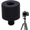 Generic Adattatore a vite per fotocamera da 1/4 femmina a M5/6/8 maschio, convertitore adattatore a vite per treppiede, adattatori per viti di montaggio per fotocamera, dado di conversione leggero per