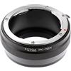 FOTGA Pentax PK Mount Lente per Sony NEX-3 NEX-4 E Anello Adattatore di Montaggio
