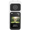 Elprico 2,7k Mini Fotocamera del Corpo, 32 GB di Action Body CAM con Lenti Rotanti a 180 °, Angolo di 170 °, Registrazione Audio e Video, Fotocamera Personale Portatile per Sicurezza, (WHITE)