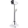 UOHUFIDABFD Camera HD-Free Drive Desktop PC Notebook Video with A Microphone (Color : Black) (White)