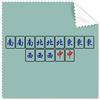 DIYthinker 5Pcs Regalo Gran Quattro Felicità Mahjong Tiles Occhiali Panno Panno di Pulizia dello Schermo del Telefono Cleaner