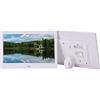 LLAETF Album fotografico digitale Cornice per foto digitale - 1024 * 600 Alta risoluzione Full IPS 16: 9 Display Immagine/Musica/Video Player Calendario Allarme Timer di accensione/spegnimento auto