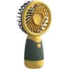 Vocdikficy Ventilatore Portatile Bordo Piccolo Ventilatore Tascabile Mini Ventilatore Portatile USB Ricaricabile Regalo Silenzioso,C
