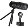 DOITOOL Telescopio Portatile 16x52 Compatto Per Uccelli Per Escursionismo Viaggio E Campeggio Costruzione Robusta