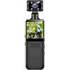 AMRTTWY Action Camera, Telecamera d'azione 4K, comoda telecamera portatile a colori, visione notturna, telecamera sportiva for la registrazione video portatile, registratore for ciclismo,per Ciclismo, Moto
