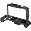 Generico Compatibile for Sony A7CII A7C2 F22 F38 F50 Ecosistema a sgancio rapido Piastra inferiore Staffa a L Gabbia for fotocamera Nera(Cage for A7CII)