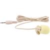 Jectse Microfono Lavalier con Clip, Suono Chiaro, Riduzione del Rumore, Ampia Applicazione, Mini Microfono Plug and Play con Spugna Antivento per Cantare e Registrare