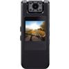 Vvikizy Action Camera, 4K HD Portatile, Schermo da 1,3 Pollici Ruotabile a 180 Gradi, con Trasmissione Wi-Fi, Ideale per Ciclismo, Fotografia Sportiva e vlog.